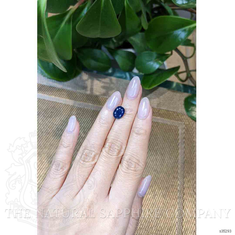 3.31 Ct. Blue Sapphire from Thailand