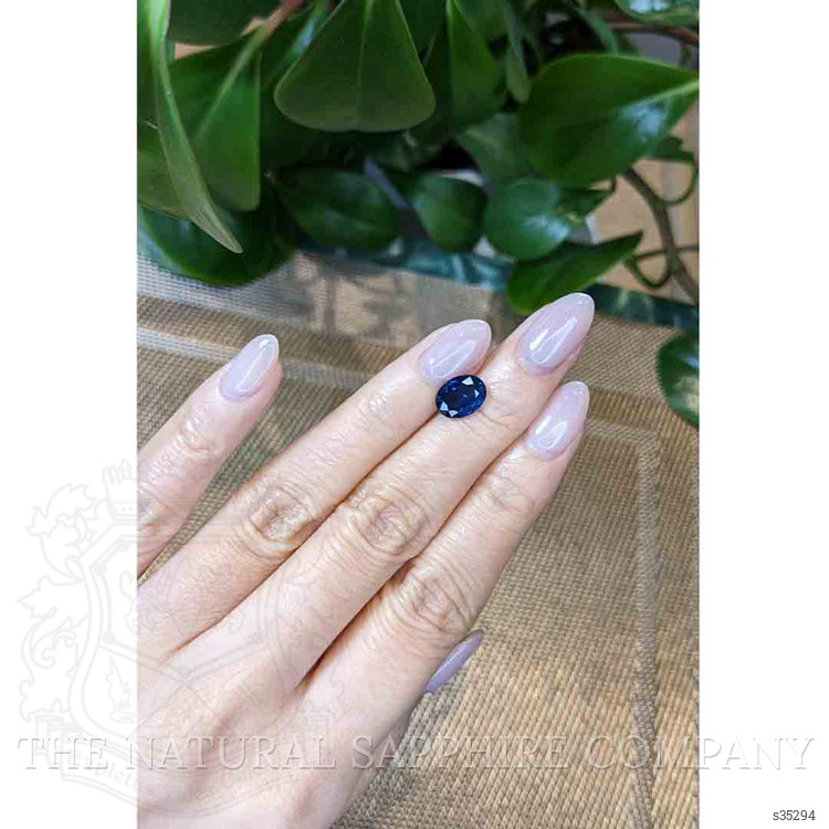 2.53 Ct. Blue Sapphire from Thailand