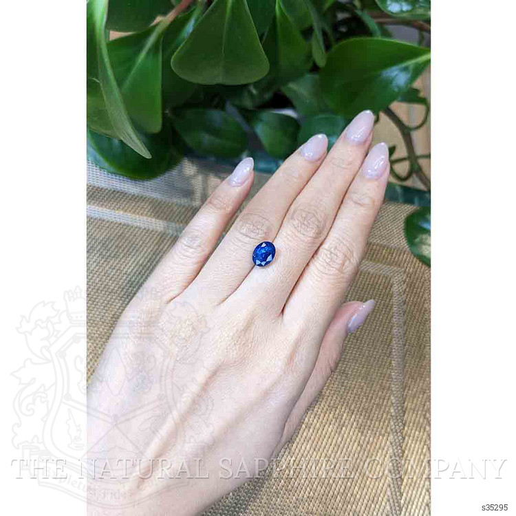 3.37 Ct. Blue Sapphire from Thailand
