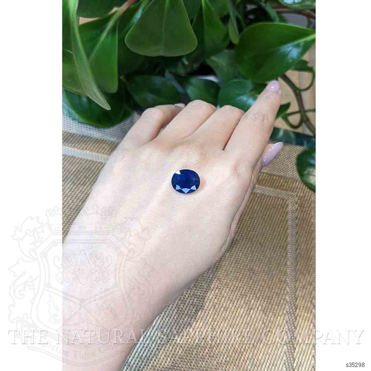 7.44 Ct. Blue Sapphire from Thailand
