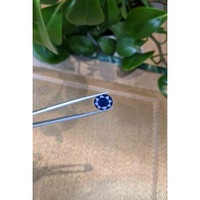 7.44 Ct. Blue Sapphire from Thailand Life Style