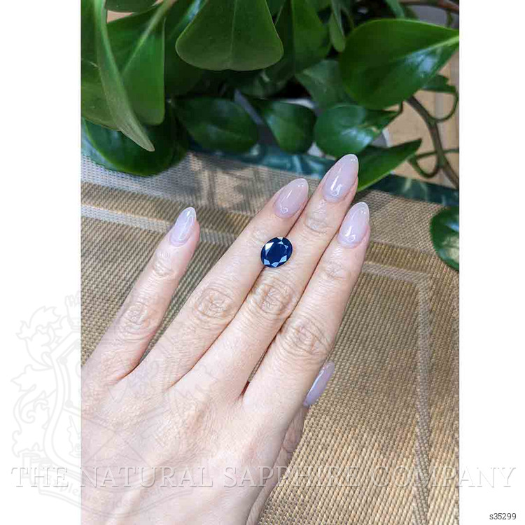 4.35 Ct. Blue Sapphire from Thailand