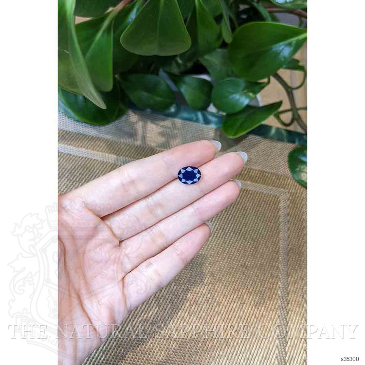 3.15 Ct. Blue Sapphire from Thailand