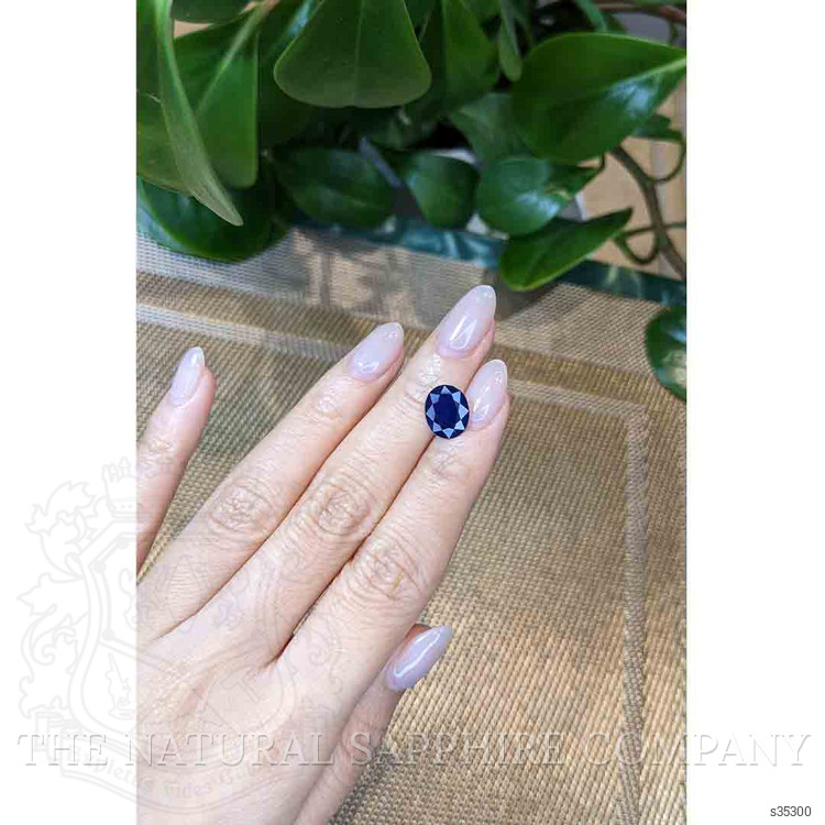 3.15 Ct. Blue Sapphire from Thailand