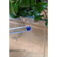 3.15 Ct. Blue Sapphire from Thailand Life Style