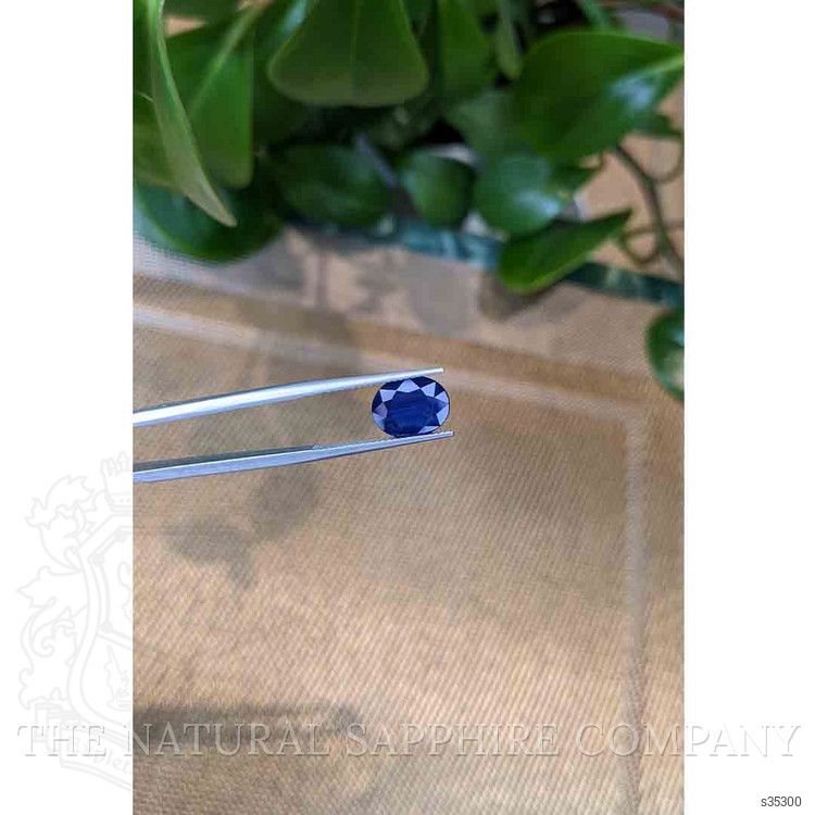 3.15 Ct. Blue Sapphire from Thailand