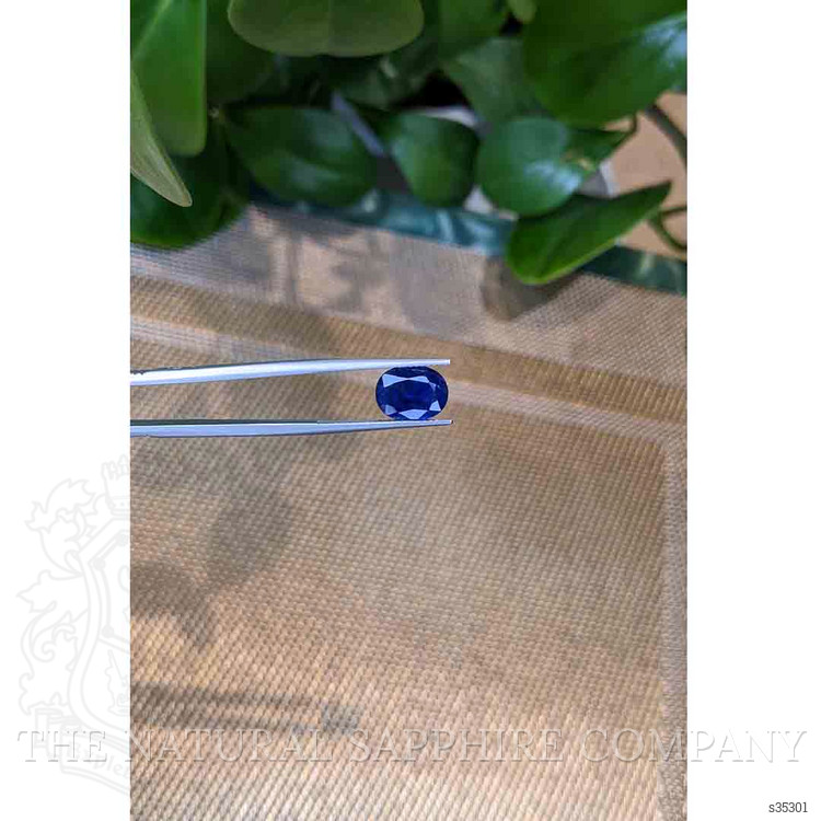 4.21 Ct. Blue Sapphire from Thailand