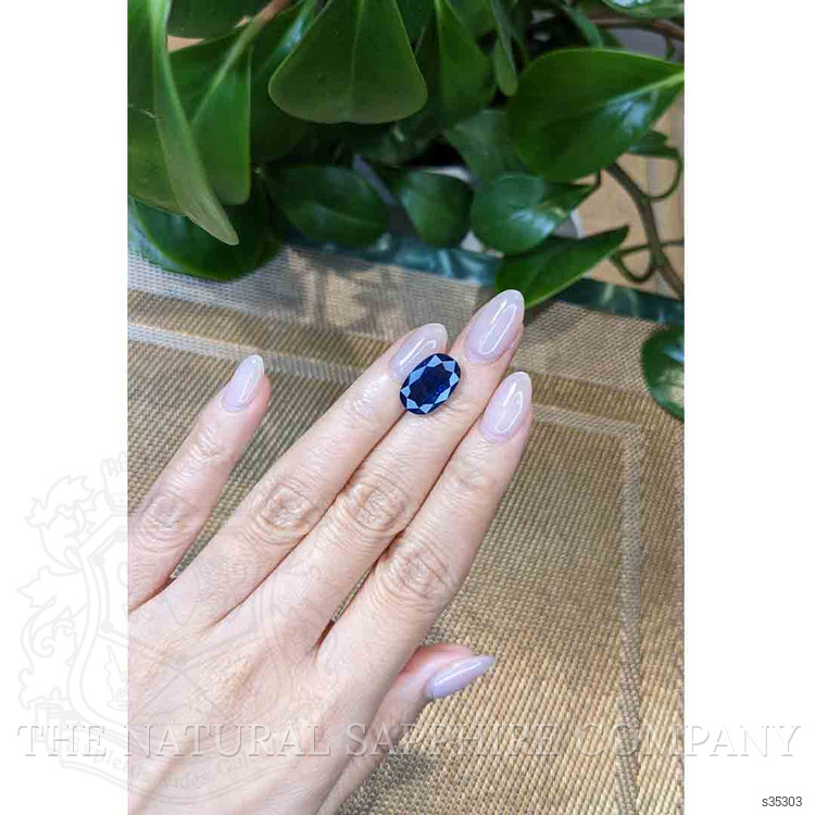 7.25 Ct. Blue Sapphire from Thailand