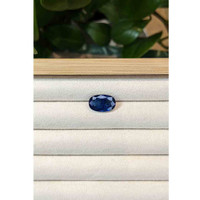 7.25 Ct. Blue Sapphire from Thailand Life Style