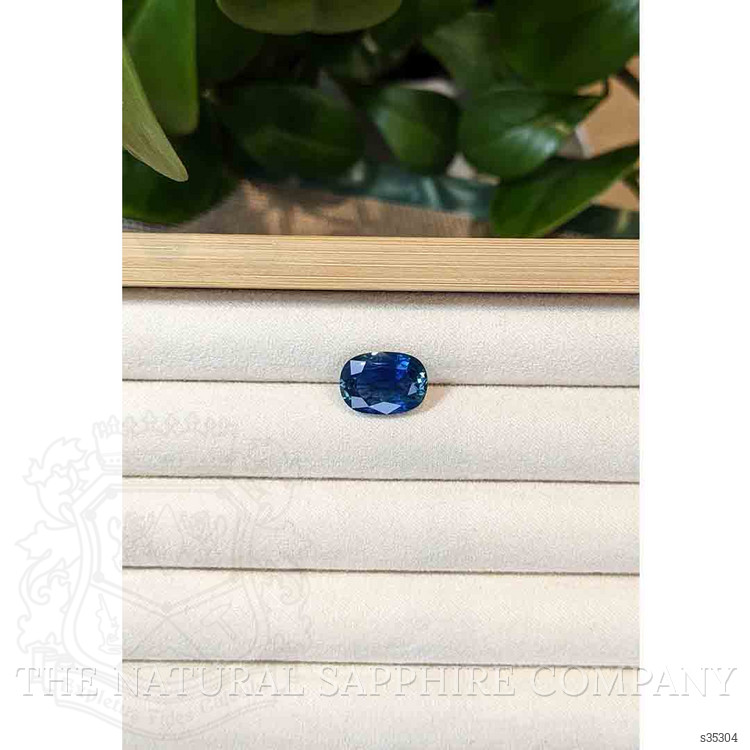 7.92 Ct. Greenish Blue Sapphire from Thailand
