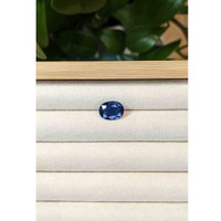 5.07 Ct. Blue Sapphire from Thailand Life Style