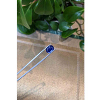 4.56 Ct. Blue Sapphire from Thailand Life Style