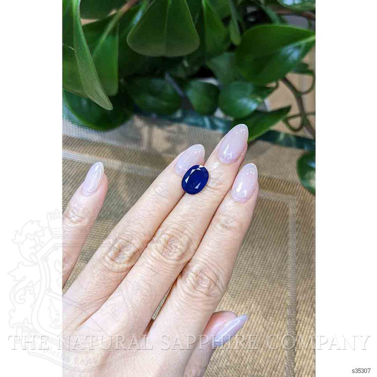 4.56 Ct. Blue Sapphire from Thailand