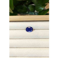 4.56 Ct. Blue Sapphire from Thailand Life Style