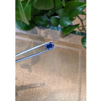 5.79 Ct. Blue Sapphire from Thailand Life Style