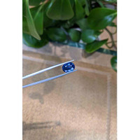 4.10 Ct. Blue Sapphire from Thailand Life Style