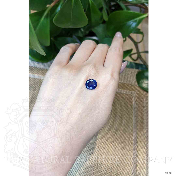4.41 Ct. Blue Sapphire from Thailand