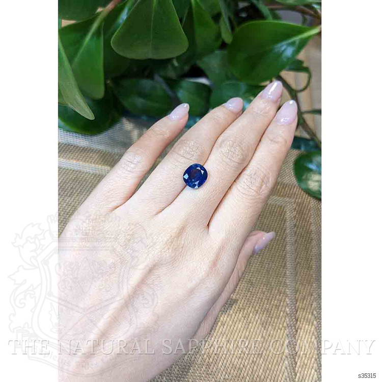 4.41 Ct. Blue Sapphire from Thailand