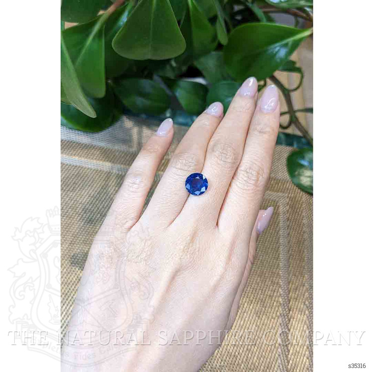 4.34 Ct. Blue Sapphire from Thailand