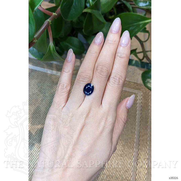 6.01 Ct. Blue Sapphire from Madagascar