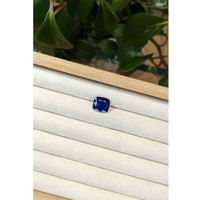 5.56 Ct. Blue Sapphire from Madagascar Life Style