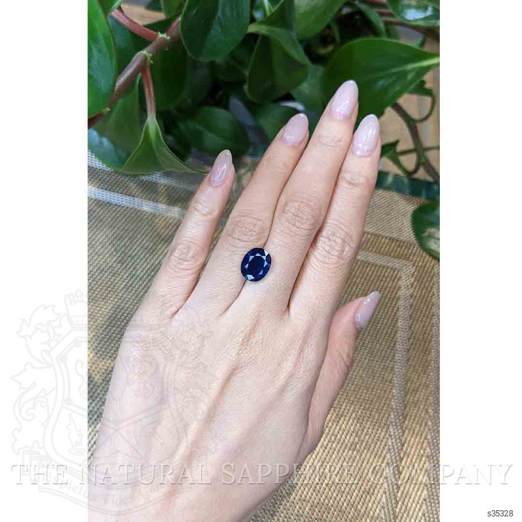 5.42 Ct. Blue Sapphire from Thailand