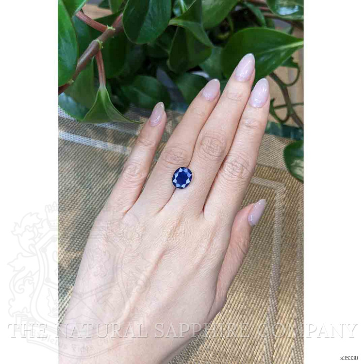 4.43 Ct. Blue Sapphire from Thailand