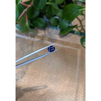 4.14 Ct. Blue Sapphire from Madagascar Life Style