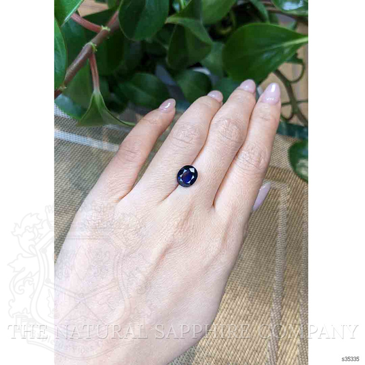4.14 Ct. Blue Sapphire from Madagascar