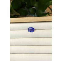 5.01 Ct. Blue Sapphire from Madagascar Life Style