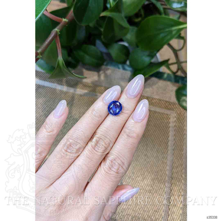 4.44 Ct. Blue Sapphire from Madagascar
