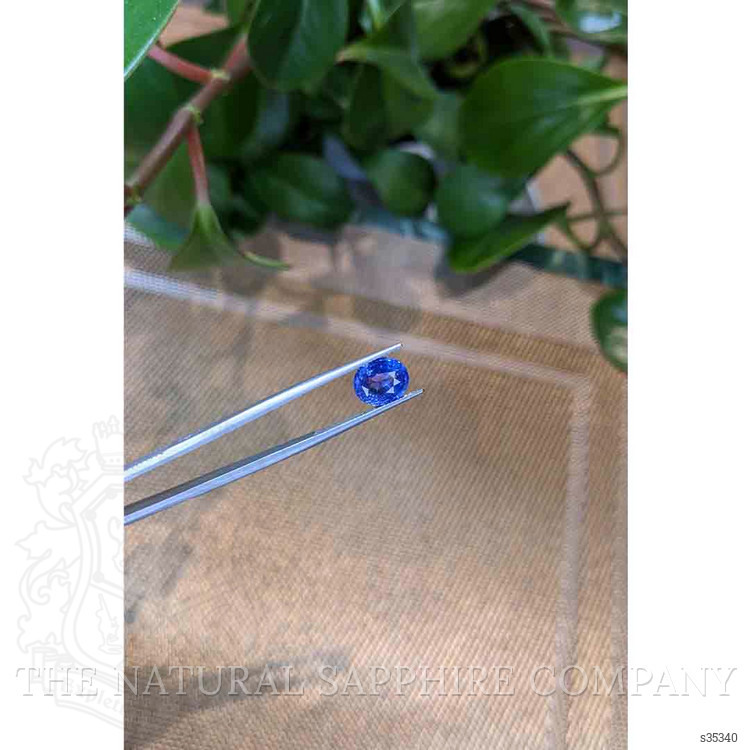 3.64 Ct. Blue Sapphire from Madagascar