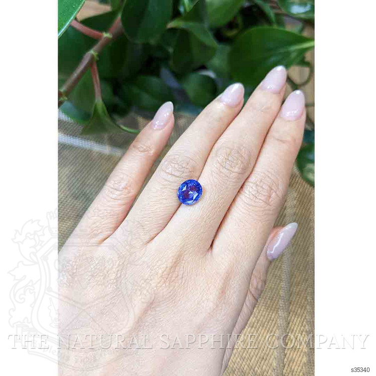 3.64 Ct. Blue Sapphire from Madagascar