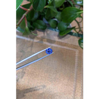 3.47 Ct. Blue Sapphire from Madagascar Life Style
