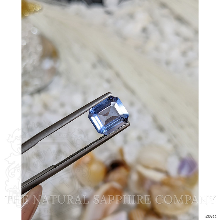 2.08 Ct. Blue Sapphire from Ceylon (Sri Lanka)