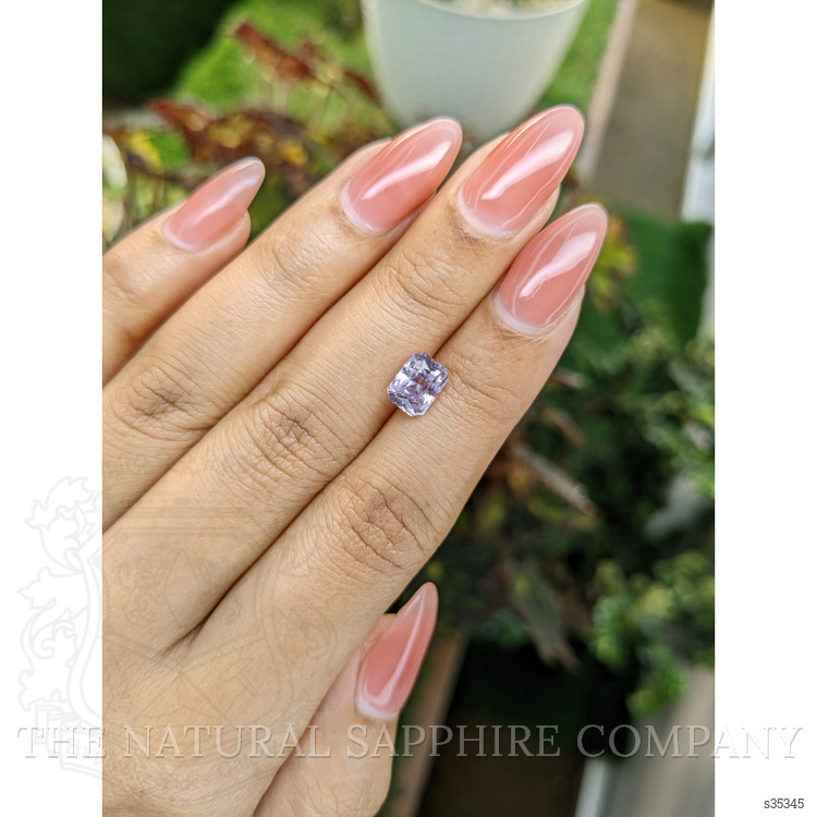 2.07 Ct. Violet Sapphire from Ceylon (Sri Lanka)