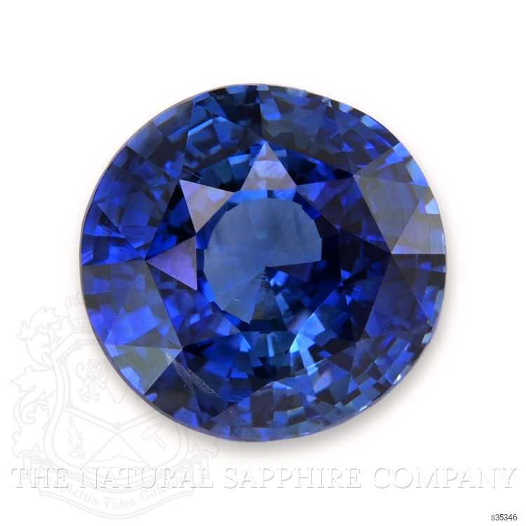 2.55 Ct. Blue Sapphire from Ceylon (Sri Lanka)