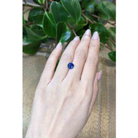 2.55 Ct. Blue Sapphire from Ceylon (Sri Lanka) Life Style
