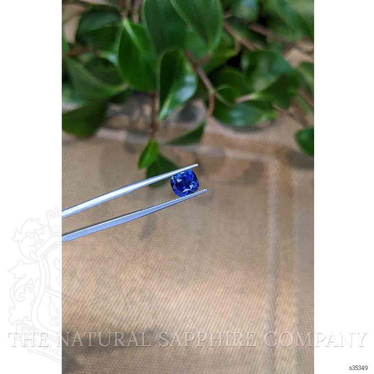 3.16 Ct. Blue Sapphire from Ceylon (Sri Lanka)
