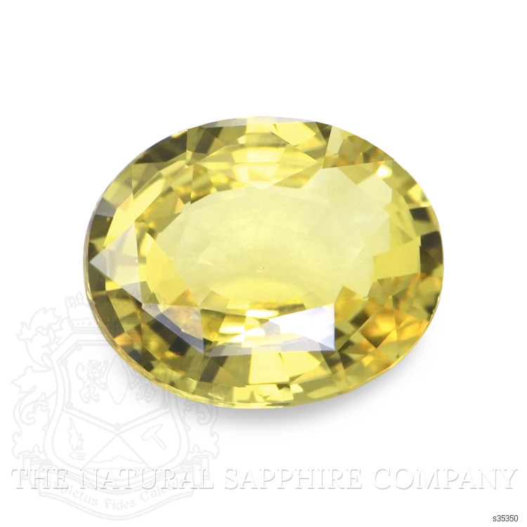 2.65 Ct. Yellow Sapphire from Ceylon (Sri Lanka)