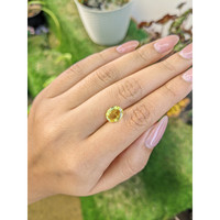 2.65 Ct. Yellow Sapphire from Ceylon (Sri Lanka) Life Style