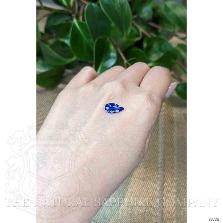 2.00 Ct. Blue Sapphire from Ceylon (Sri Lanka)