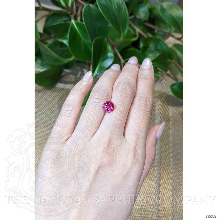 3.03 Ct. Pink Sapphire from Ceylon (Sri Lanka)