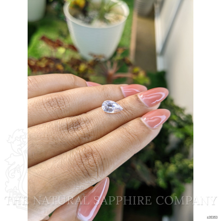 1.87 Ct. Violet Sapphire from Ceylon (Sri Lanka)