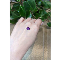2.12 Ct. Purple Sapphire from Ceylon (Sri Lanka) Life Style