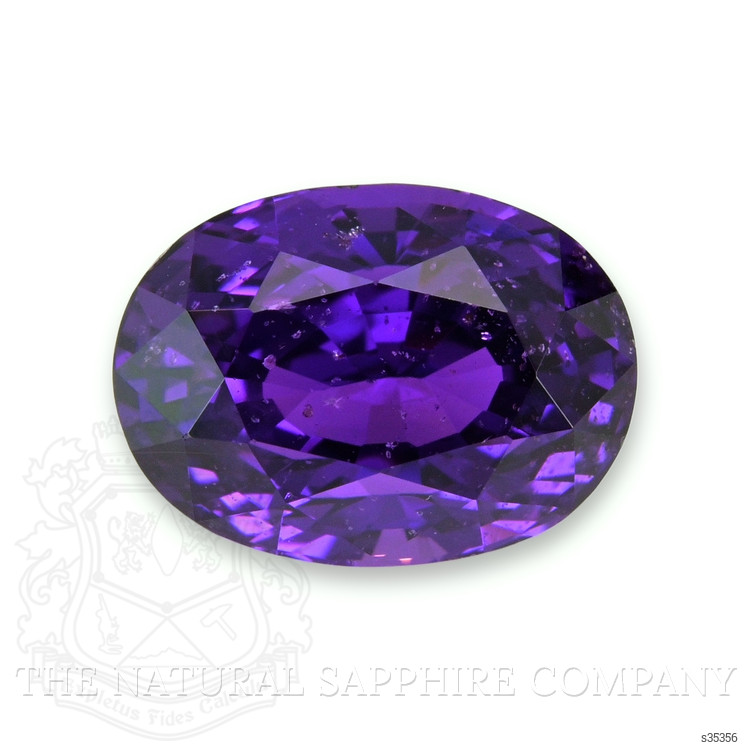 3.55 Ct. Purple Sapphire from Ceylon (Sri Lanka)