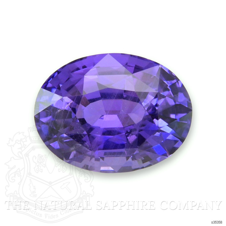 3.13 Ct. Purple Sapphire from Ceylon (Sri Lanka)