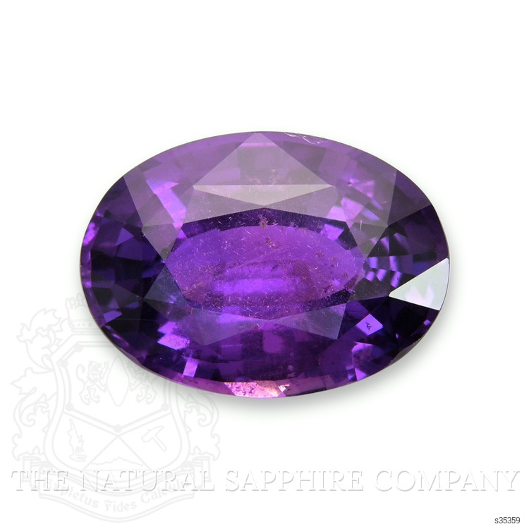 3.02 Ct. Purple Sapphire from Ceylon (Sri Lanka)