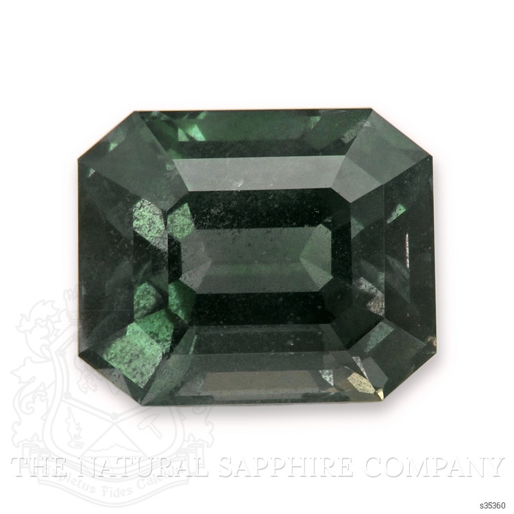 11.94 Ct. Green Sapphire from Ceylon (Sri Lanka)