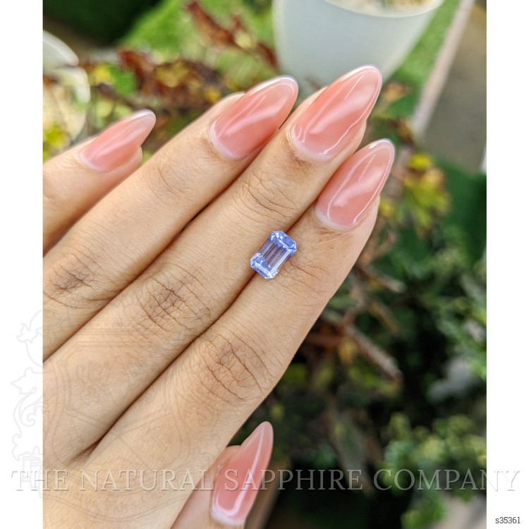 2.29 Ct. Blue Sapphire from Ceylon (Sri Lanka)